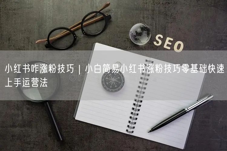 小红书咋涨粉技巧|小白简易小红书涨粉技巧零基础快速上手运营法