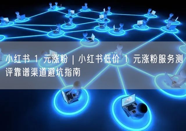 小红书 1 元涨粉|小红书低价 1 元涨粉服务测评靠谱渠道避坑指南