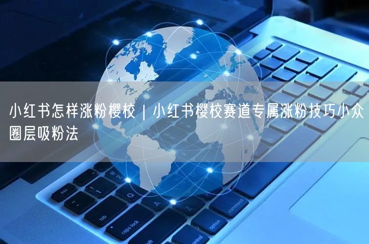 小红书怎样涨粉樱校|小红书樱校赛道专属涨粉技巧小众圈层吸粉法