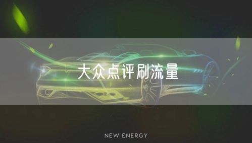 大众点评刷流量