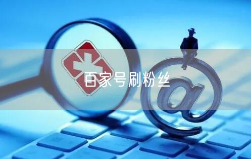 百家号刷粉丝