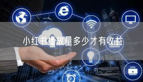 小红书播放量多少才有收益