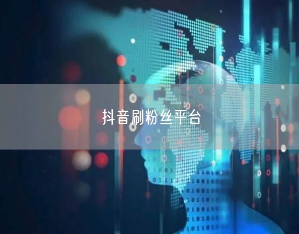 抖音刷粉丝平台