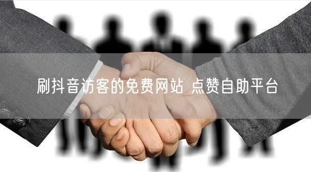 刷抖音访客的免费网站 点赞自助平台