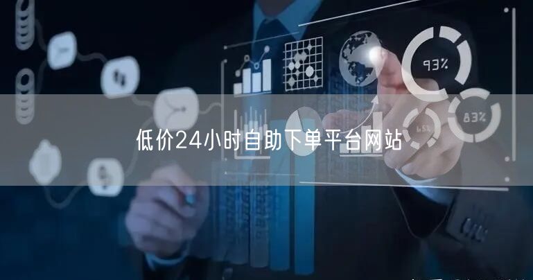 低价24小时自助下单平台网站